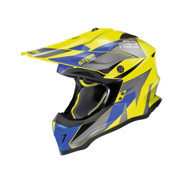 Casque Nolan N53 PORTLAND - Jaune Fluo