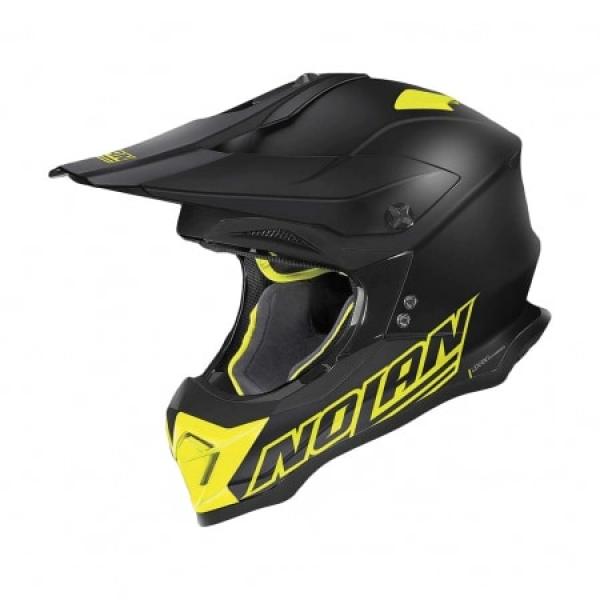 Casque Nolan N53 VULTUR MAT - Noir / Jaune Fluo