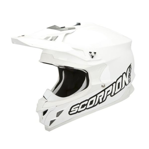 Casque Scorpion VX-15-EVO AIR SOLID - Blanc