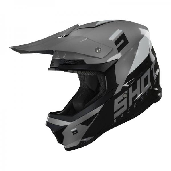Casque Shot FURIOUS CHASE - Noir / Gris