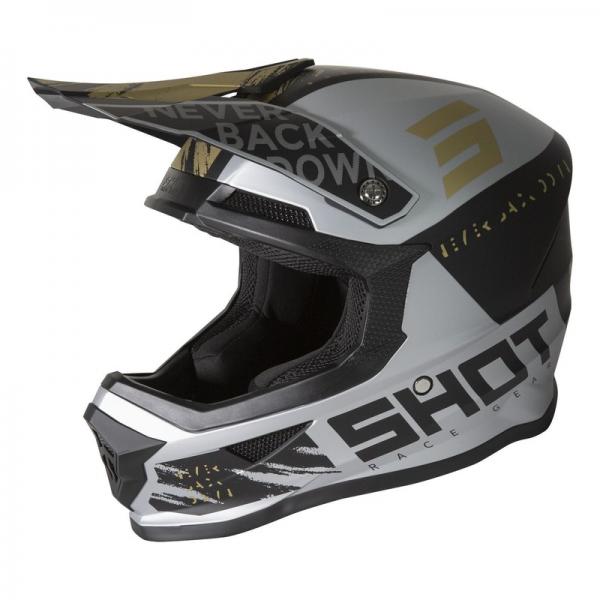 Casque Shot FURIOUS DRAW MAT - Or