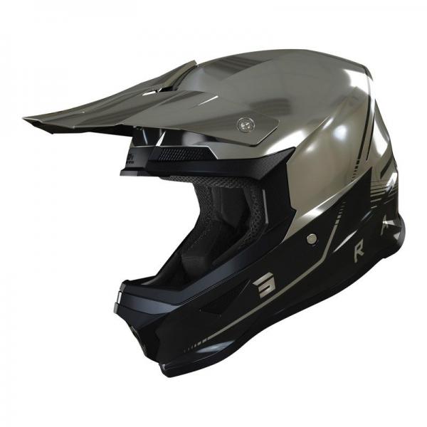 Casque Shot FURIOUS RAW 3.0 - Chrome / Noir