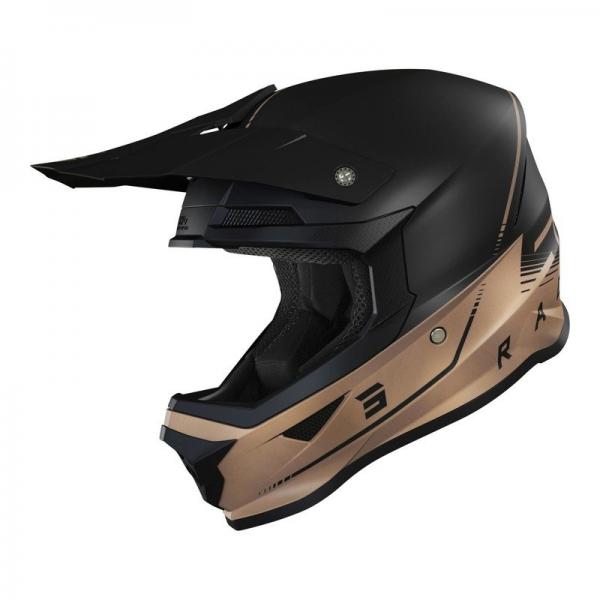 Casque Shot FURIOUS RAW 3.0 MAT - Noir / Bronze