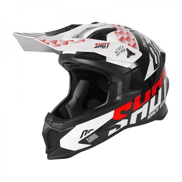 Casque Shot LITE RUSH - Noir / Rouge