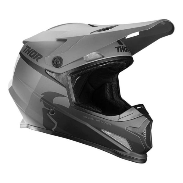 Casque Thor SECTOR RACER MAT - Noir / Charcoal