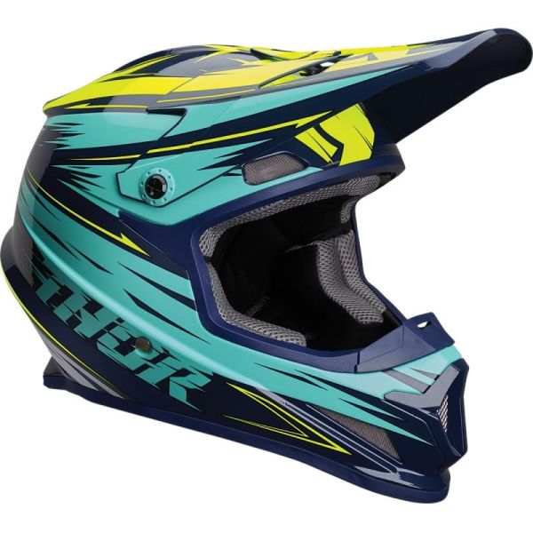 Casque Thor SECTOR WARP - Navy / Turquoise