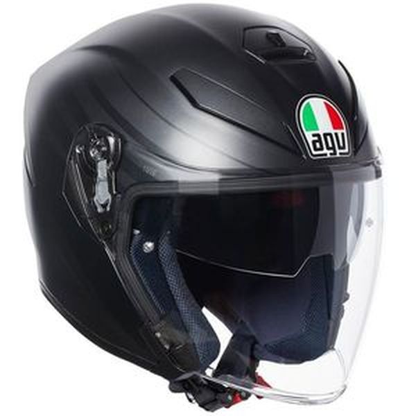 Casque AGV K-5 JET MULTI ORBITER MAT - Noir / Gris
