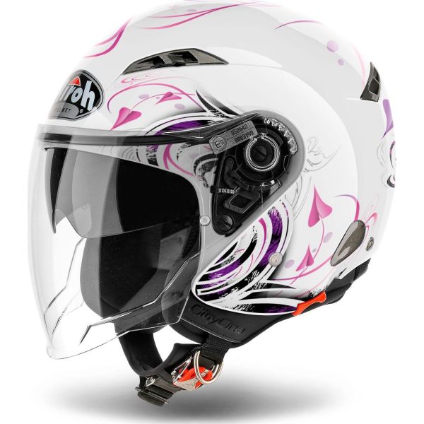 Casque Airoh CITY-ONE HEART / Blanc