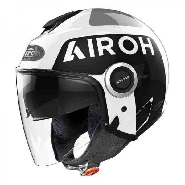 Casque Airoh HELIOS UP - Blanc / Noir