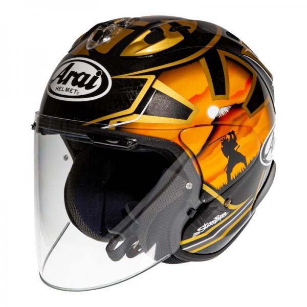 Casque Arai SZ-R VAS PEDROSA SPIRIT - Gold