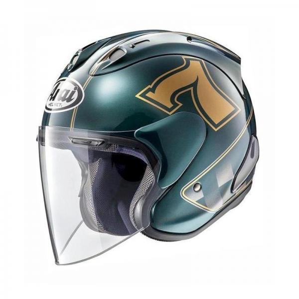 Casque Arai SZ-RAM X CAFE RACER - Vert