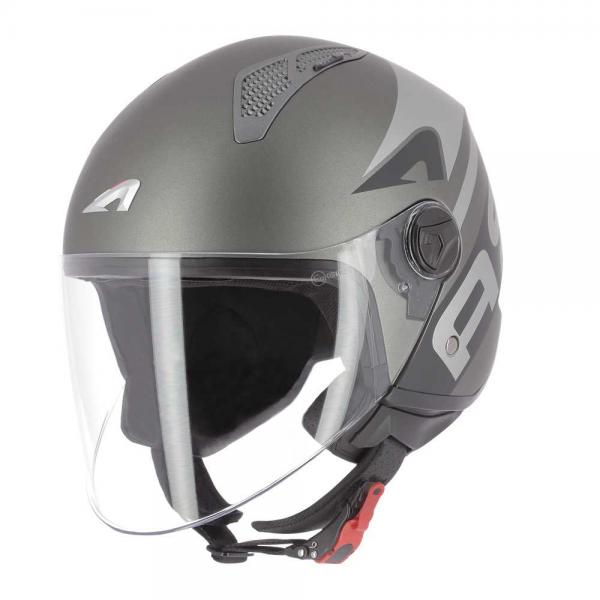 Casque Astone MINIJET LINK MAT - Gris