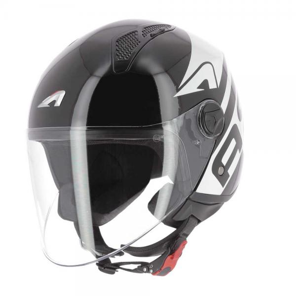 Casque Astone MINIJET LINK - Noir / Blanc