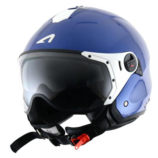 Casque Astone MINIJET SPORT METAL - Bleu