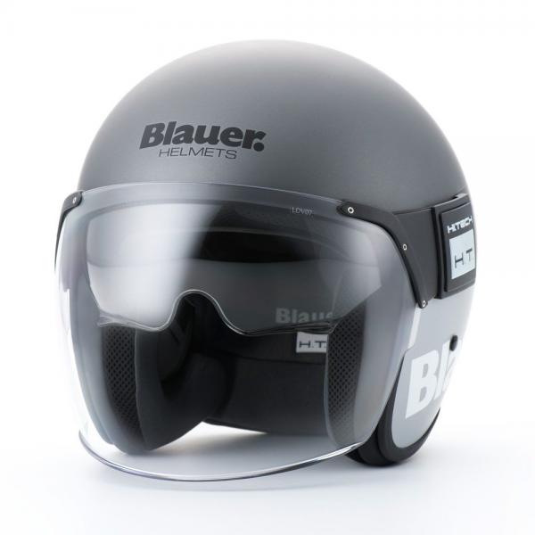 Casque Blauer POD MAT - Titane / Gris