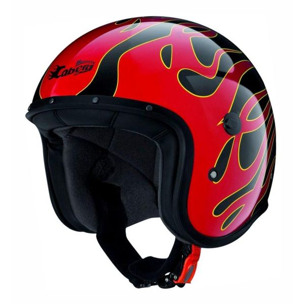Casque Caberg FREERIDE FLAME - Noir / Rouge