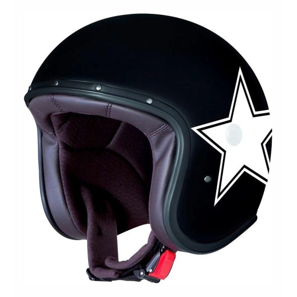 Casque Caberg FREERIDE STAR MAT - Noir / Blanc