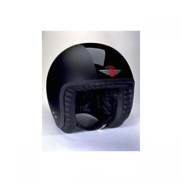 Casque Davida JET NOIR MAT ET NOIR BRILLANT 80260