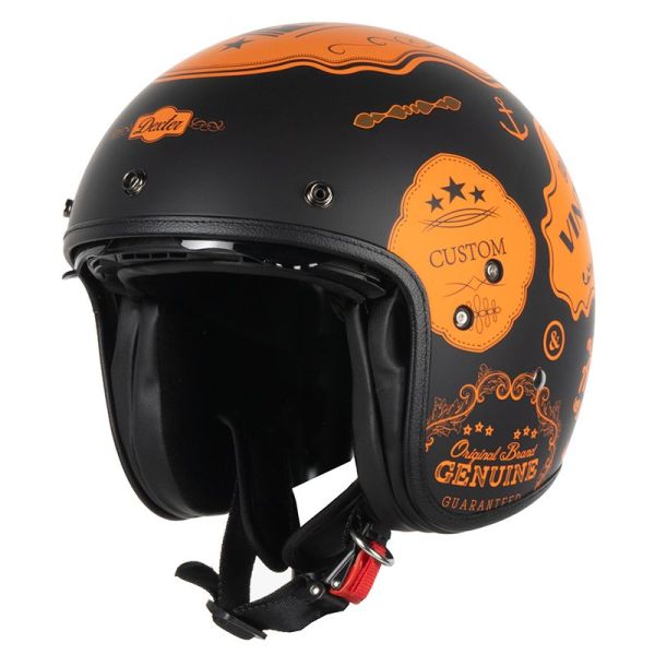Casque Dexter ELEMENT 2 DMC MAT - Noir / Orange