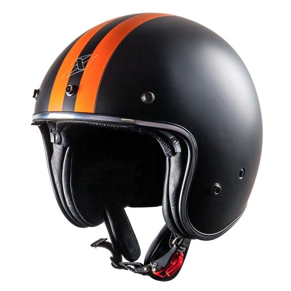 Casque Dexter ELEMENT STRIPE - Noir / Orange