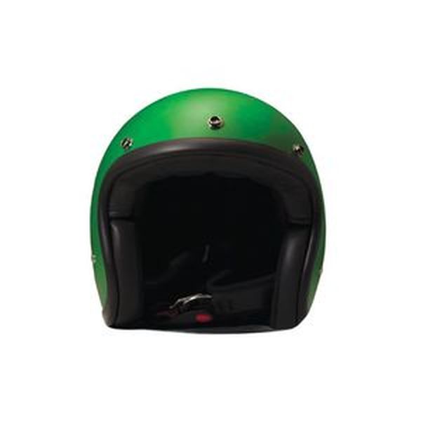 Casque DMD VINTAGE HANDMADE SMILE ACID GREEN