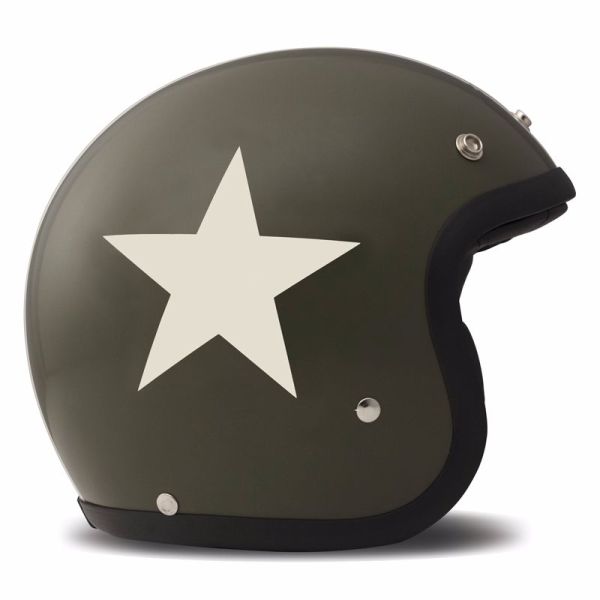 Casque DMD VINTAGE STAR MAT - Vert