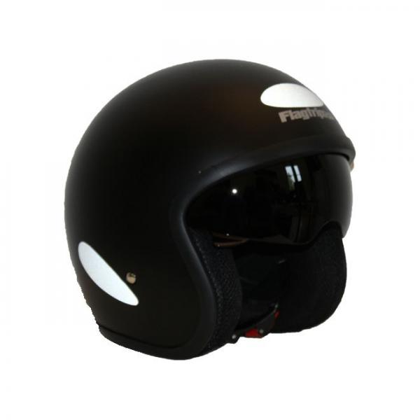 Casque Flagtrip RETRO MAT - Noir