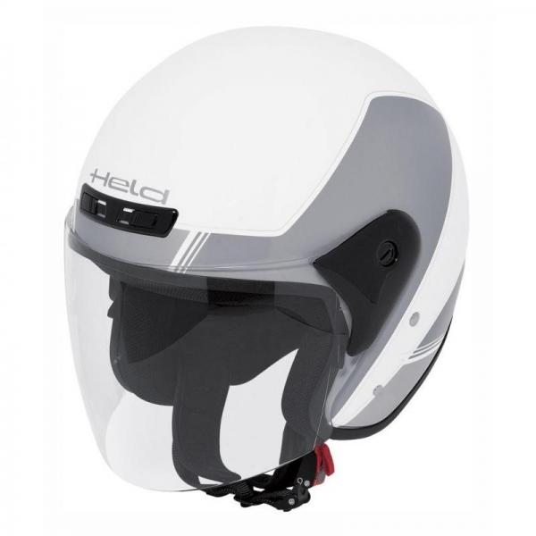 Casque Held HEROS - Blanc / Argent