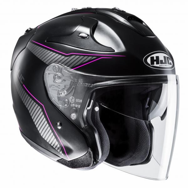 Casque HJC FG-JET JIKE MC8SF - Noir / Violet