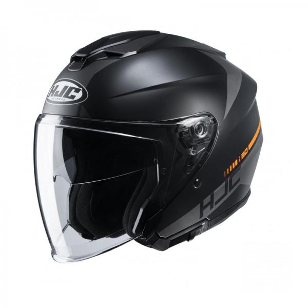 Casque HJC I30 BARAS MC5SF - Noir / Gris / Orange
