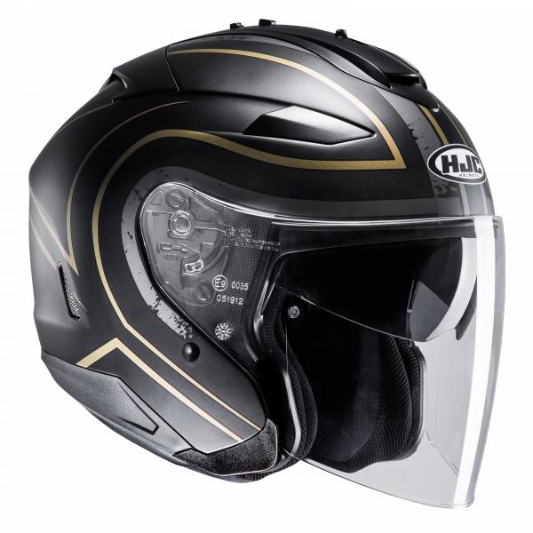 Casque HJC IS-33 II APUS MC9SF - Noir / Or