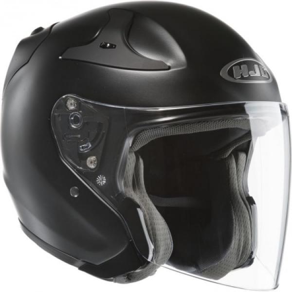 Casque HJC RPHA-JET RUBBERTONE FLAT - Noir