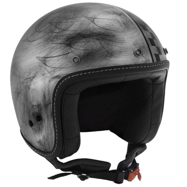 Casque Moto Guzzi CHESS BOBBER - Gris
