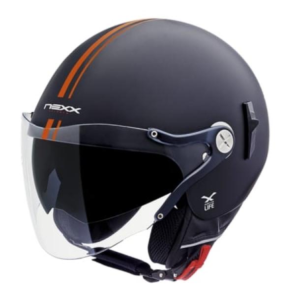 Casque Nexx SX.60 BASTILLE VISION FLEX - Noir / Orange