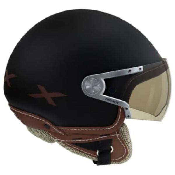 Casque Nexx SX.60 RAP BITON - Noir / Marron