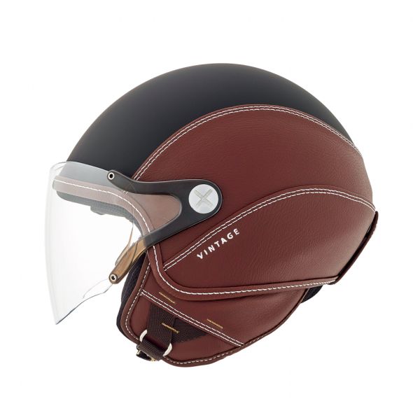 Casque Nexx SX.60 VINTAGE 2 MAT - Noir / Brun