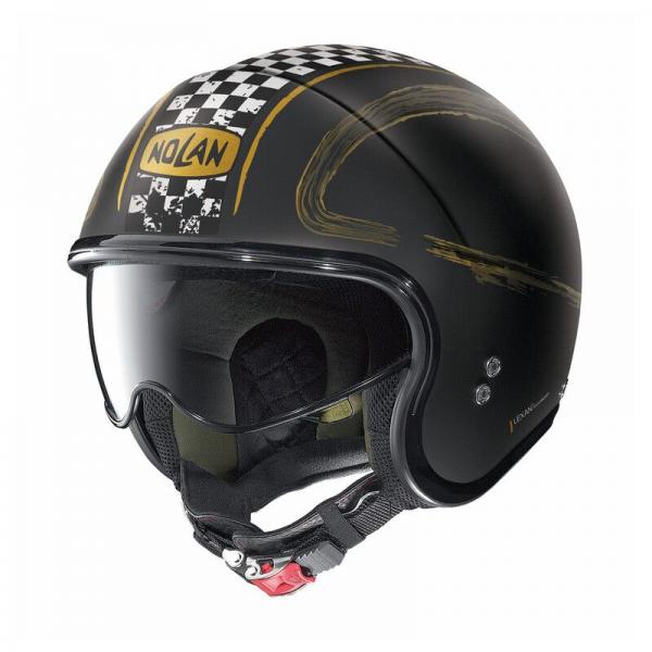 Casque Nolan N21 GETAWAY FLAT - Noir / Jaune