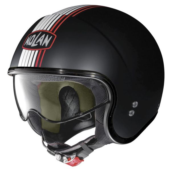 Casque Nolan N21 JOIE DE VIVRE FLAT - Noir / Rouge
