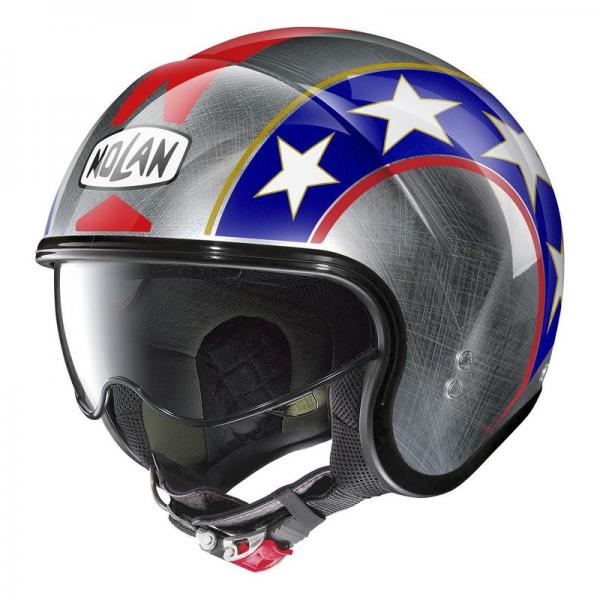 Casque Nolan N21 OLD GLORY - Scratched Chrom