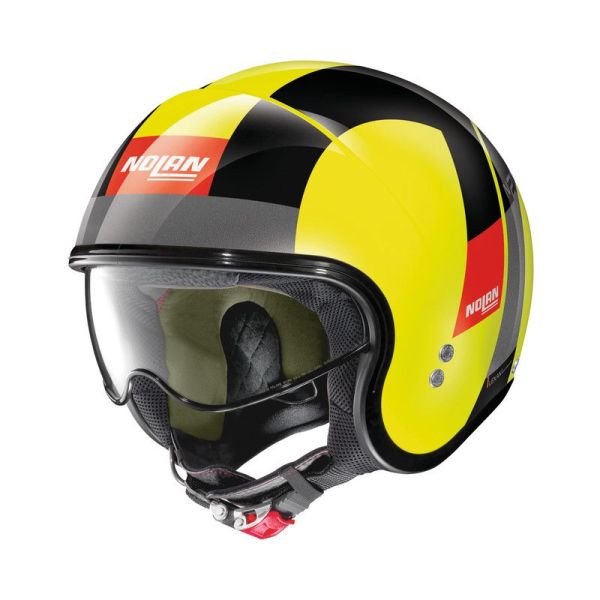 Casque Nolan N21 SPHEROID LED - Jaune