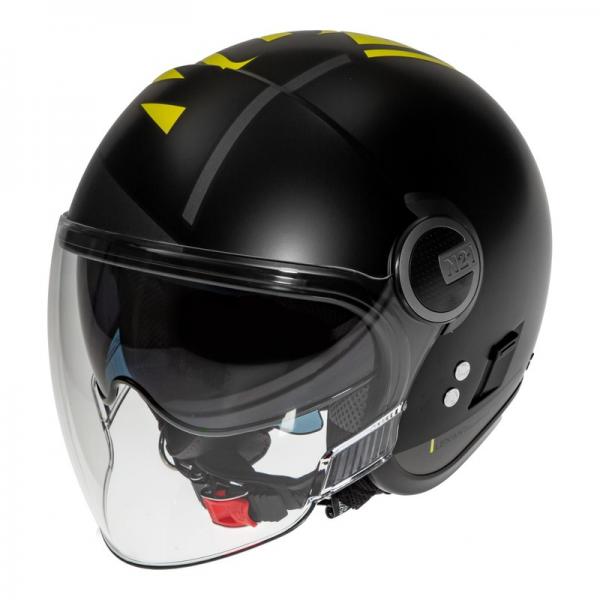 Casque Nolan N21 VISOR AVANT-GARDE MAT - Noir / Jaune