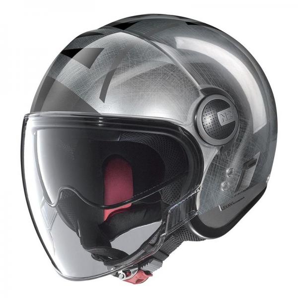 Casque Nolan N21 VISOR AVANT-GARDE - Scratched Chrome