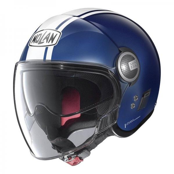 Casque Nolan N21 VISOR DOLCE VITA - Bleu / Blanc
