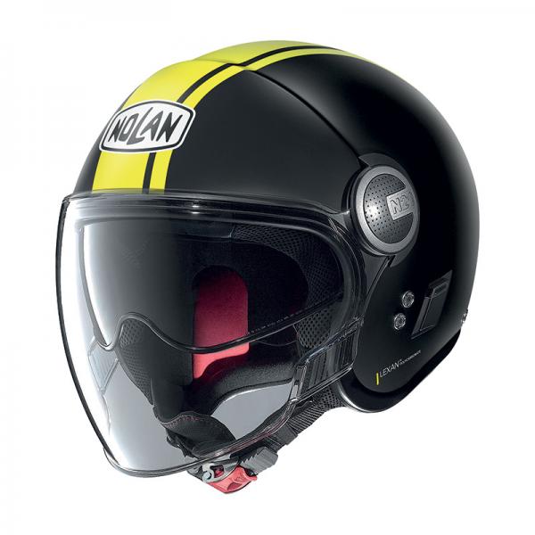 Casque Nolan N21 VISOR DOLCE VITA FLAT - Noir / Jaune