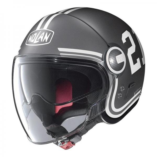 Casque Nolan N21 VISOR QUATERBOCK MAT - Gris