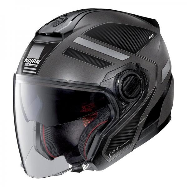 Casque Nolan N40-5 BELTWAY N-COM MAT - Lava Gris