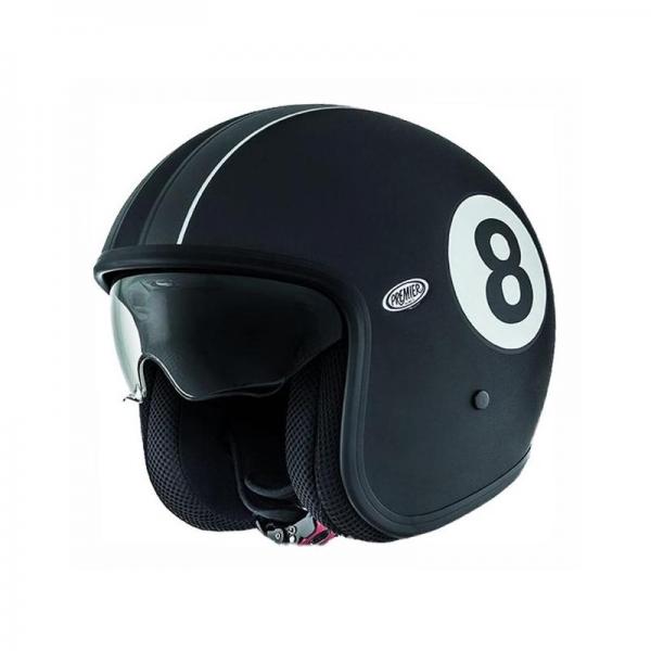 Casque Premier VINTAGE EIGHT9 MAT - Noir