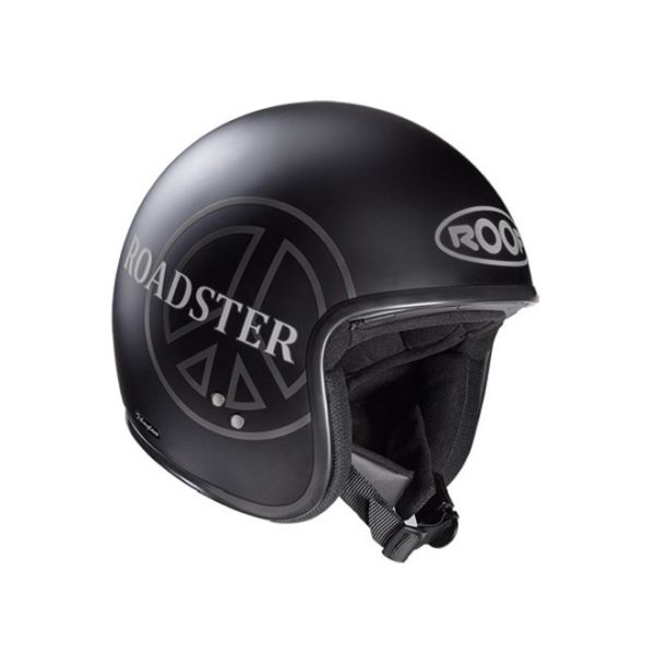Casque Roof RO5 ROADSTER PEACE MAT - Noir