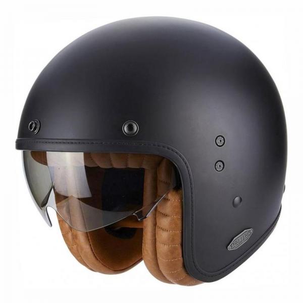 Casque Scorpion BELFAST LUXE MAT - Noir