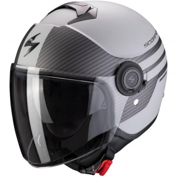 Casque Scorpion EXO-CITY MODA MAT - Noir / Gris